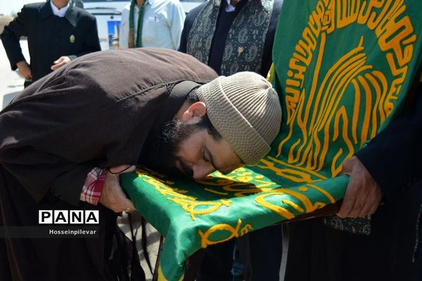 حضور دومین گروه کاروان خدام رضوی در عشق آباد طبس