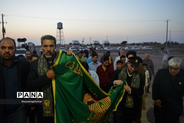 حضور دومین گروه کاروان خدام رضوی در عشق آباد طبس