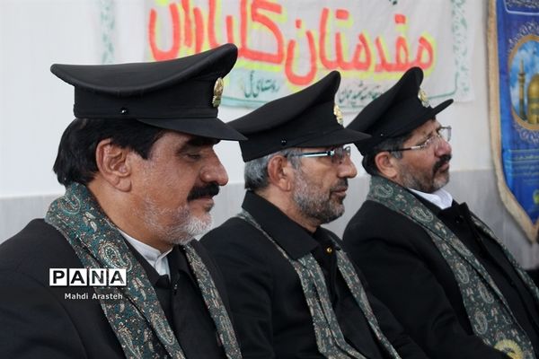 ورود کاروان زیرسایه خورشید به شهرستان دیارگل‌های نرگس استان خراسان جنوبی