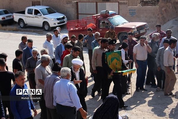 ورود کاروان زیرسایه خورشید به شهرستان دیارگل‌های نرگس استان خراسان جنوبی