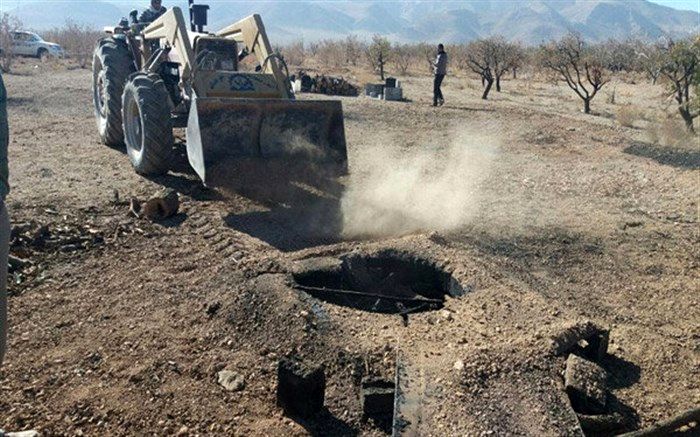  ۱۰ حلقه چاه غیرمجاز در تهران مسدود شد