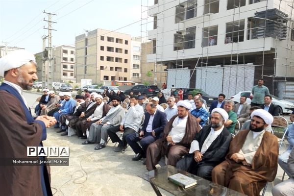 برگزاری آیین کلنگ زنی مسجد حضرت علی ابن ابیطالب (ع) شهر قدس