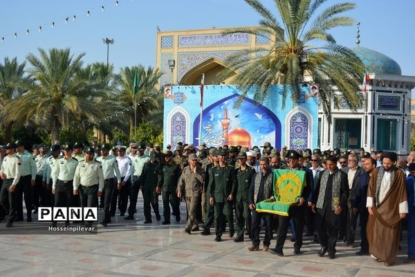 حضور دومین گروه کاروان خدام رضوی در شهرستان طبس استان خراسان جنوبی