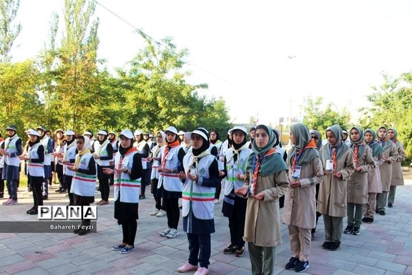 جشنواره استانی مهارت‌های تشکیلاتی پیشتازان دخترسازمان دانش‌آموزی آذربایجان غربی در ارومیه