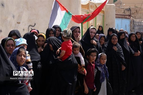 حضور کاروان زیر سایه خورشید در سیستان و‌بلوچستان