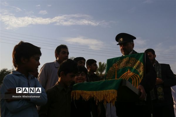 حضور کاروان زیر سایه خورشید در سیستان و‌بلوچستان