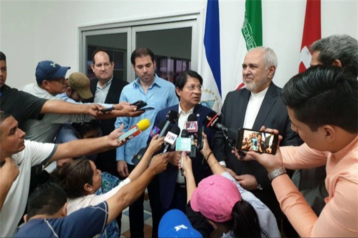 ظریف: ایران و نیکاراگوئه در برابر سیاست‌های توسعه‌طلبانه پیروز شده‌اند