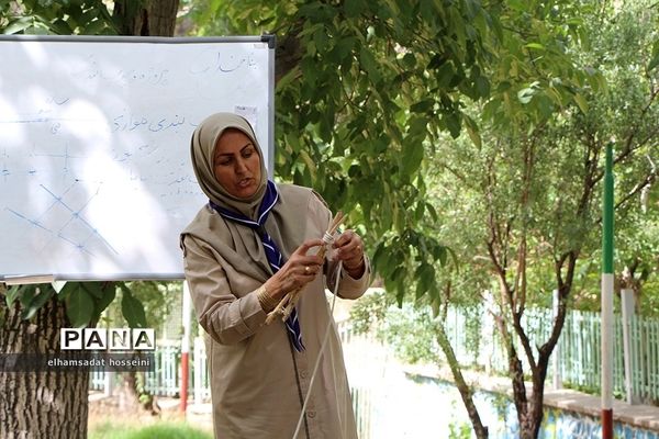 مهارت‌های تشکیلاتی پیشتازان دختر استان یزد