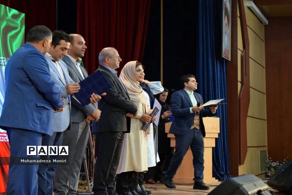 تجلیل از اعضای هیئت انجمن‌های ورزشی در فریدونکنار
