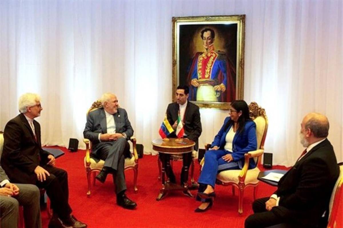 رایزنی ظریف با معاون اول رییس‌جمهور ونزوئلا در مورد آخرین تحولات منطقه‌ای و بین‌المللی