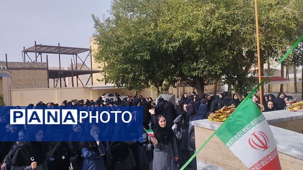 آغاز سال تحصیلی جدید و نواختن زنگ مهر در شهرستان خلیل‌آباد