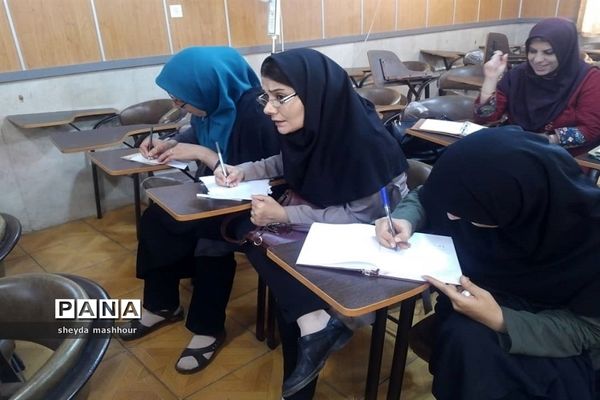 برگزاری کارگاه آموزش خوشویسی آموزش و پرورش ناحیه یک ری