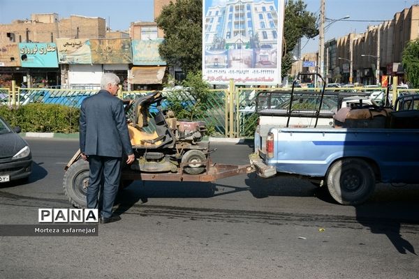 اجرای طرح جهادی تنظیف شهری در ملارد