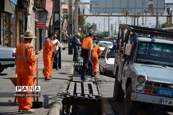 اجرای طرح جهادی تنظیف شهری در ملارد