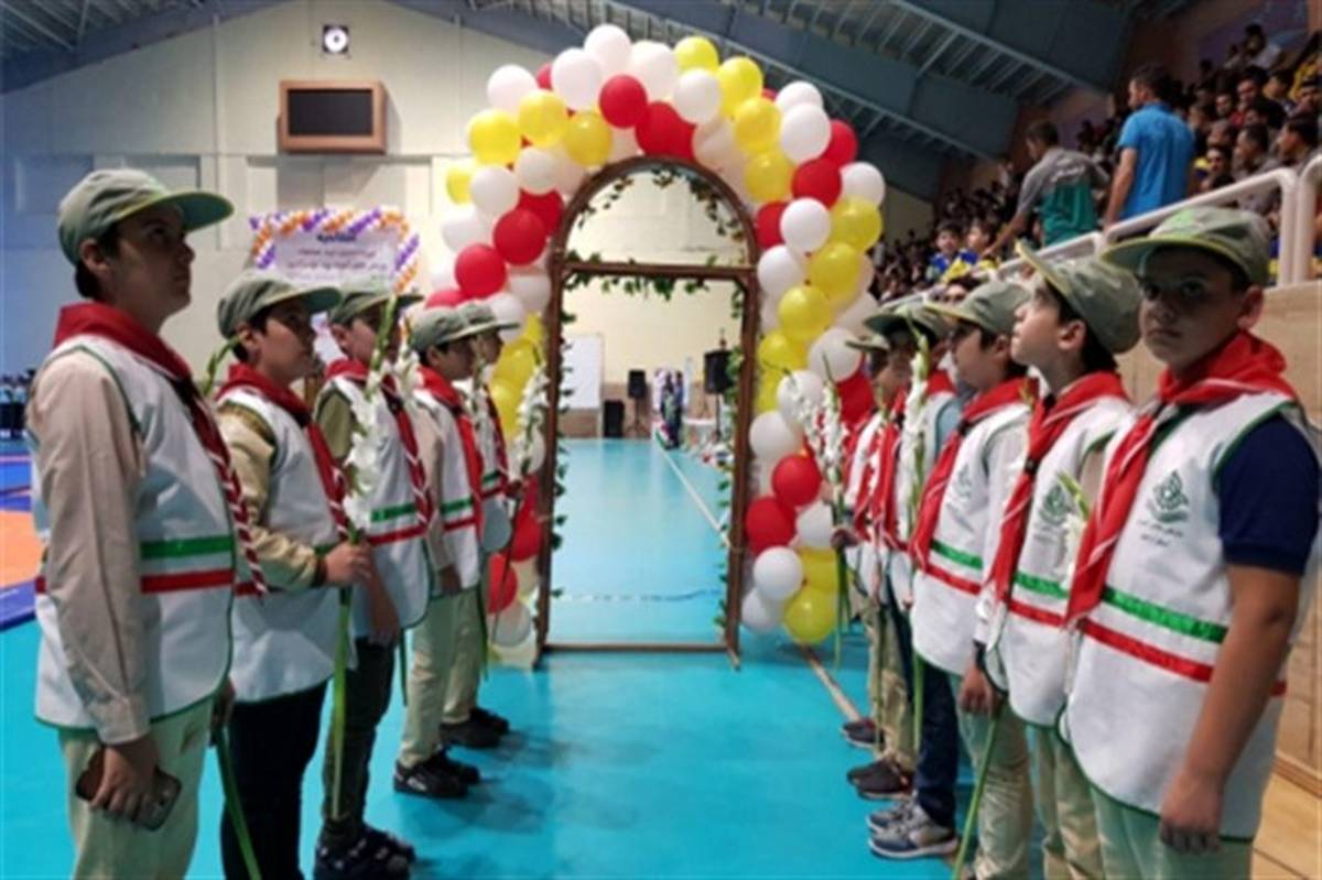 برگزاری مراسم افتتاحیه مسابقات ورزش دانش آموزی در اردبیل