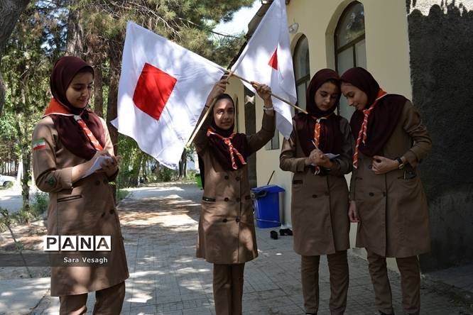 پیش اردوی ملی دختران پیشتاز شهرستانهای استان تهران در شهریار