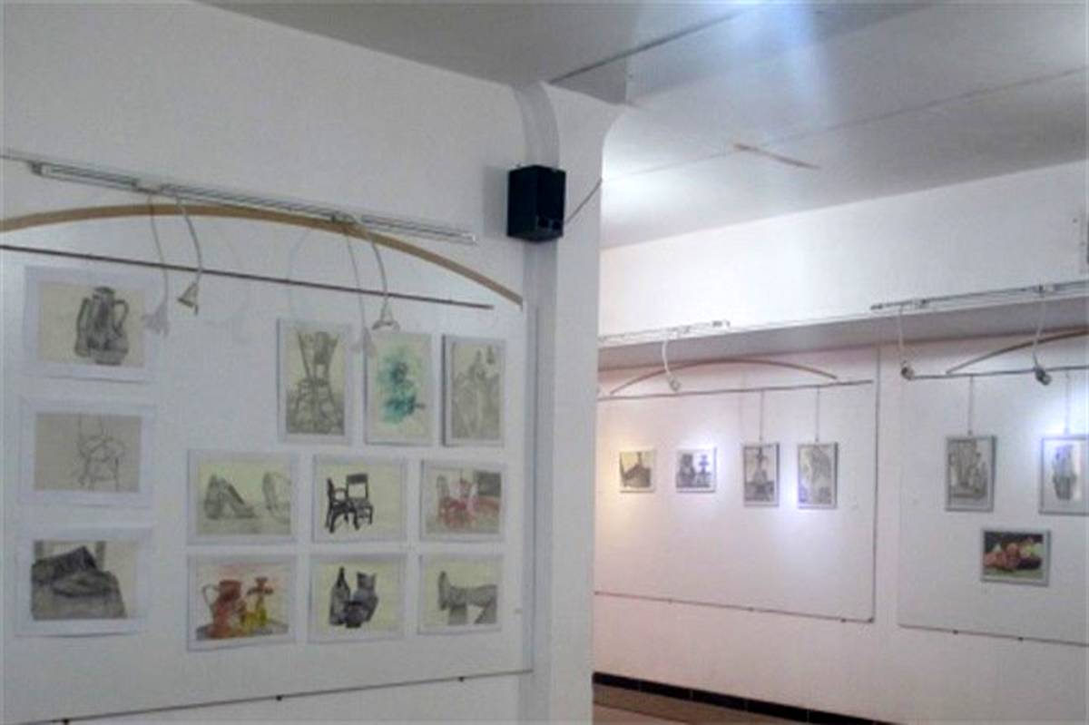 افتتاح نمایشگاه تجسمی در نگارخانه کمال الملک شهرستان پاکدشت