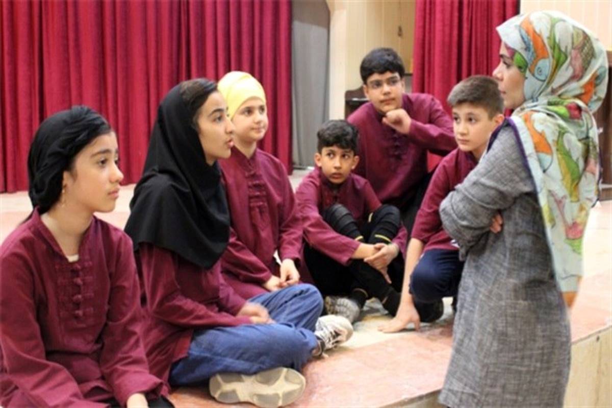 برگزاری دوره آموزشی انجمن هنرهای نمایشی اسلامشهر جهت کودکان و نوجوانان