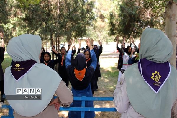 پیش اردوی ملی دانش‌آموزان دختر تشکل پیشتازان البرز