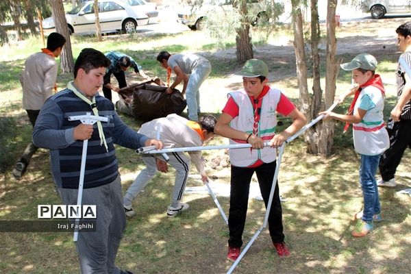 پیش اردوی ملی  دانش‌آموزان پسر تشکل پیشتازان البرز