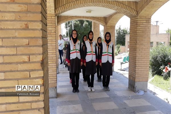 تمرین آمادگی پیشتازان دختر زنجان برای شرکت در اردوی ملی