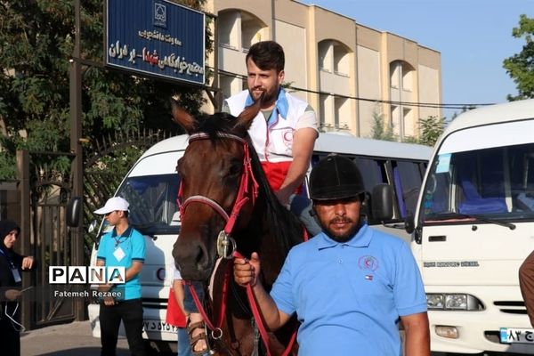 مراسم افتتاحیه  اردوی «نشاط و امید» پسران شمالغرب کشور به میزبانی زنجان