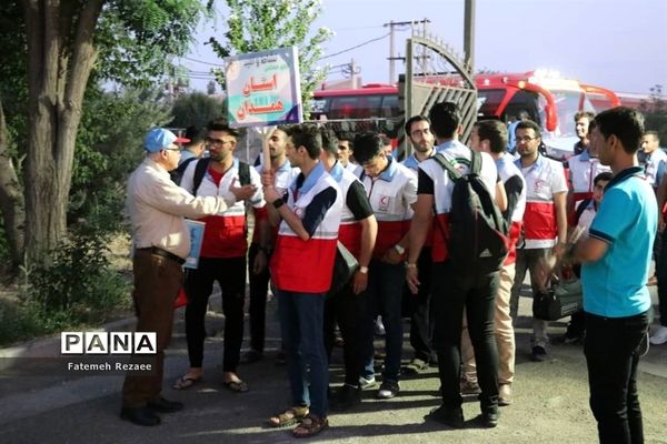 مراسم افتتاحیه  اردوی «نشاط و امید» پسران شمالغرب کشور به میزبانی زنجان