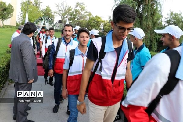 مراسم افتتاحیه  اردوی «نشاط و امید» پسران شمالغرب کشور به میزبانی زنجان