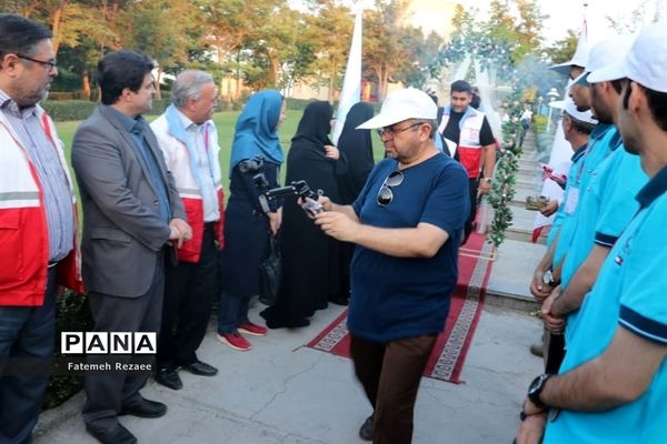 مراسم افتتاحیه  اردوی «نشاط و امید» پسران شمالغرب کشور به میزبانی زنجان