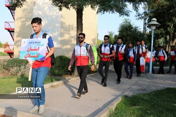 مراسم افتتاحیه  اردوی «نشاط و امید» پسران شمالغرب کشور به میزبانی زنجان