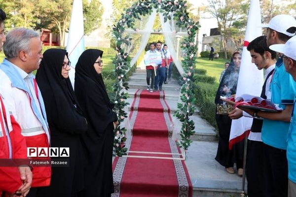 مراسم افتتاحیه  اردوی «نشاط و امید» پسران شمالغرب کشور به میزبانی زنجان