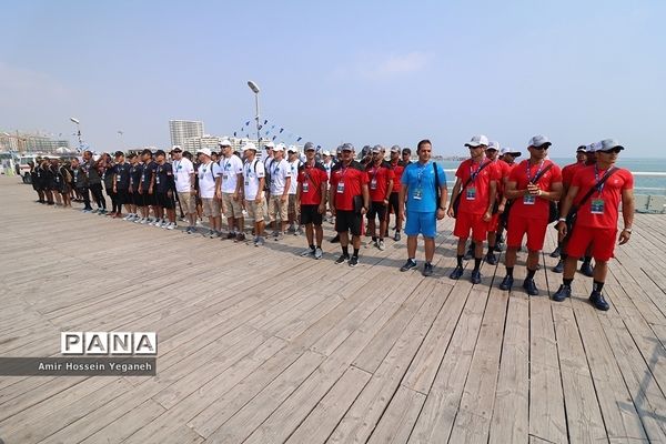 اولین روز مسابقات عمق غواصی نیرو های مسلح جهان در کیش
