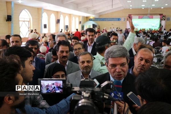 آیین افتتاحیه بیستمین دوره اردوی کشوری دانش آموزان عشایر سراسر کشور