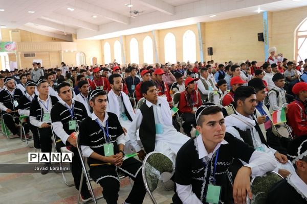 آیین افتتاحیه بیستمین دوره اردوی کشوری دانش آموزان عشایر سراسر کشور
