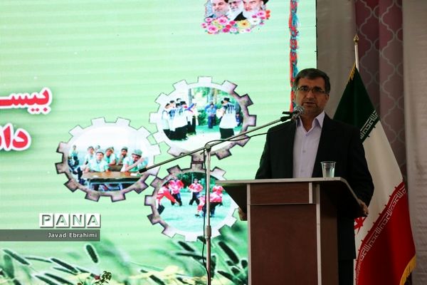 آیین افتتاحیه بیستمین دوره اردوی کشوری دانش آموزان عشایر سراسر کشور