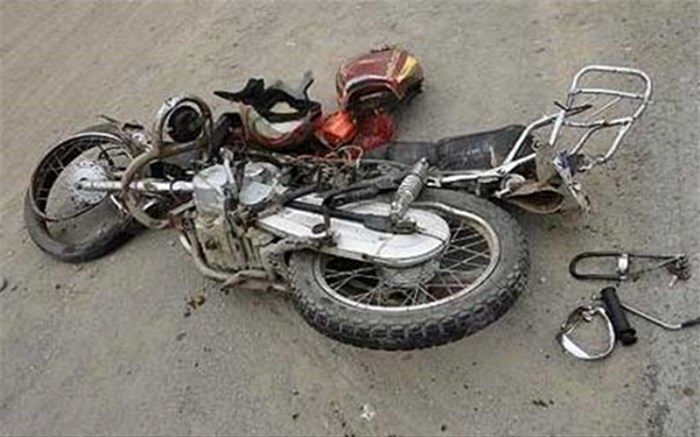 ۲ کشته بر اثر برخورد پراید با موتورسیکلت