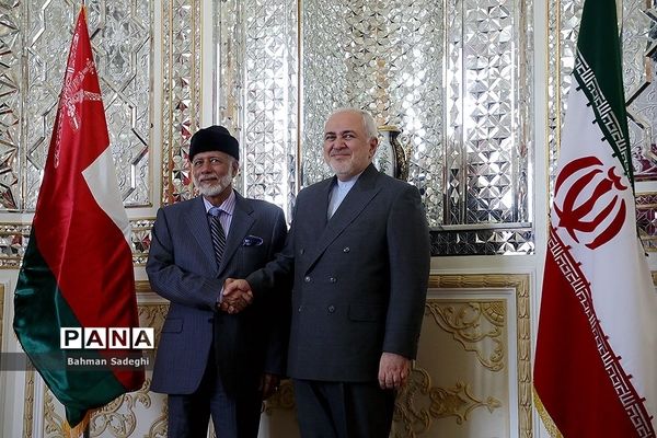 دیدار وزیر امورخارجه عمان با محمدجواد ظریف