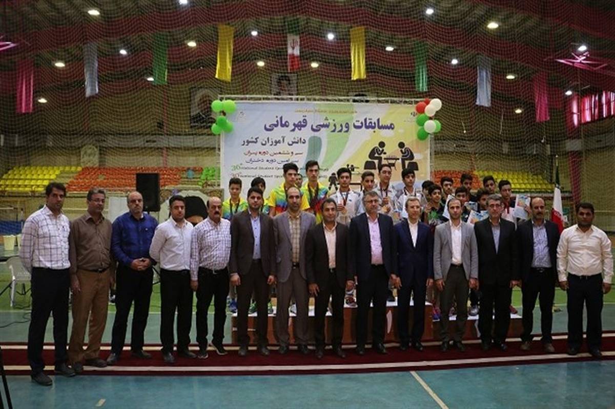 معرفی قهرمانان مسابقات ورزش دانش‌آموزان کشور در اردبیل و گیلان