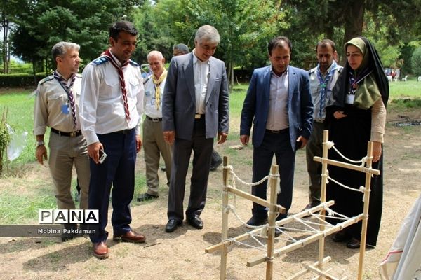 بازدید معاونان و مشاوران مدیرکل آموزش و‌ پرورش از پیش‌ اردوی پیشتازان سازمان دانش‌آموزی مازندران