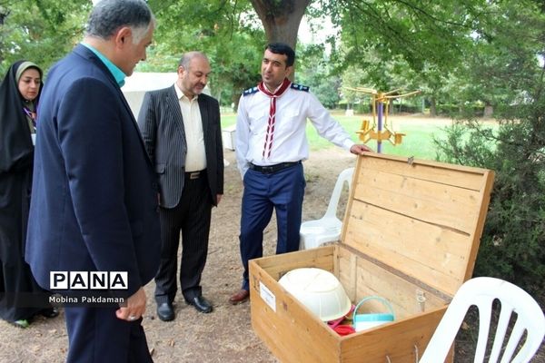 بازدید معاونان و مشاوران مدیرکل آموزش و‌ پرورش از پیش‌ اردوی پیشتازان سازمان دانش‌آموزی مازندران