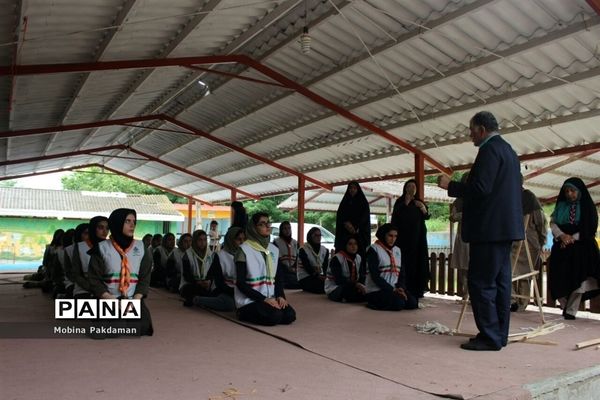 بازدید معاونان و مشاوران مدیرکل آموزش و‌ پرورش از پیش‌ اردوی پیشتازان سازمان دانش‌آموزی مازندران