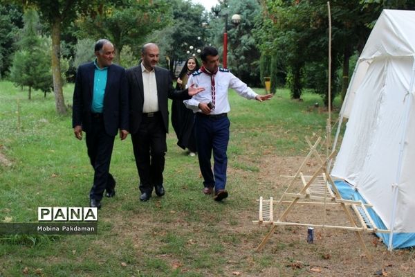 بازدید معاونان و مشاوران مدیرکل آموزش و‌ پرورش از پیش‌ اردوی پیشتازان سازمان دانش‌آموزی مازندران