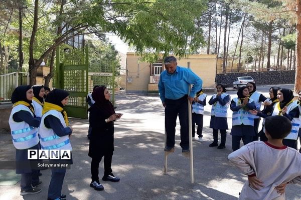 اردوی دانش‌آموزان دختر پیشتاز شهرستان شاهرود