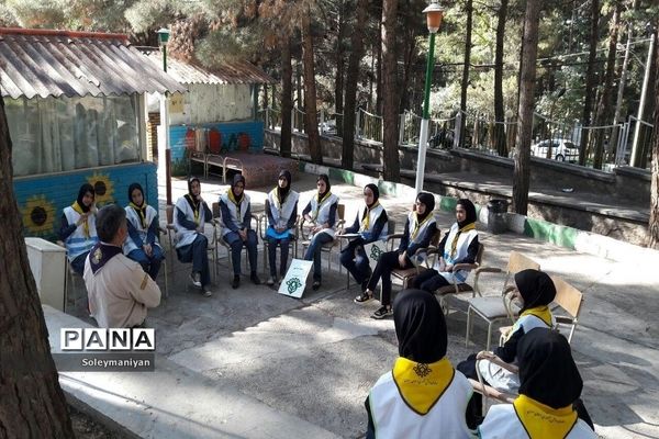 اردوی دانش‌آموزان دختر پیشتاز شهرستان شاهرود