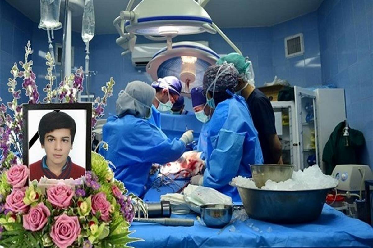 دانش آموز سربیشه ای، به 6 بیمار نیازمند عضو ،زندگی دوباره بخشید