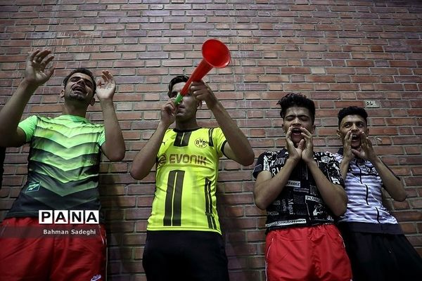 مسابقات گلبال دانش آموزان استثنایی پسر