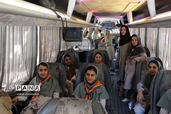 اعزام پیشتازان دختر استان کردستان به نهمین دوره  اردوی ملی
