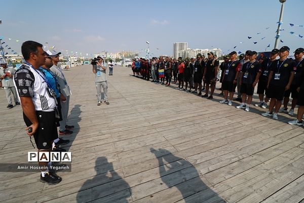 سومین روز مسابقات عمق غواصی نیروهای مسلح جهان در کیش