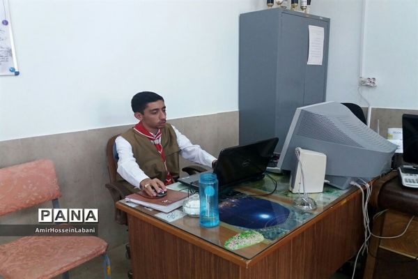 ایستگاه خبرگزاری پانا درحاشیه پیش اردوی ملی پیشتازان پسر