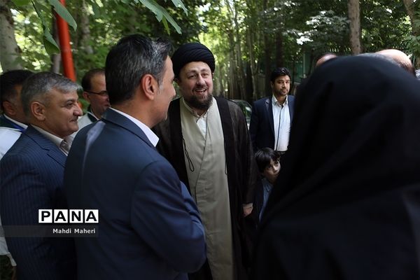 حضور حجت‌الاسلام سیدحسن خمینی در نهمین دوره اردوی ملی